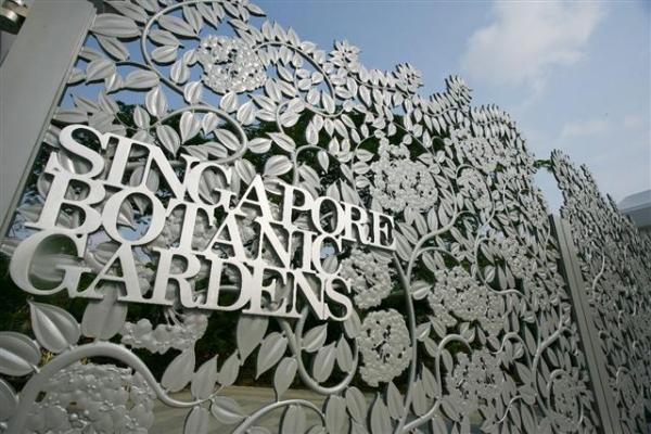 jardim botânico de singapura