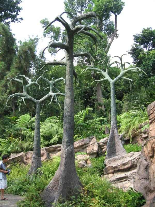 árvores do jardim botânico de cingapura