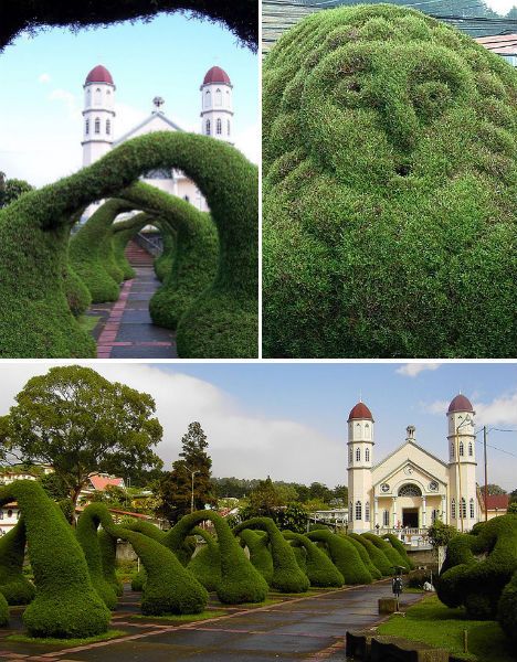 Parque Hedges francisco alvarado zarcero costa rica