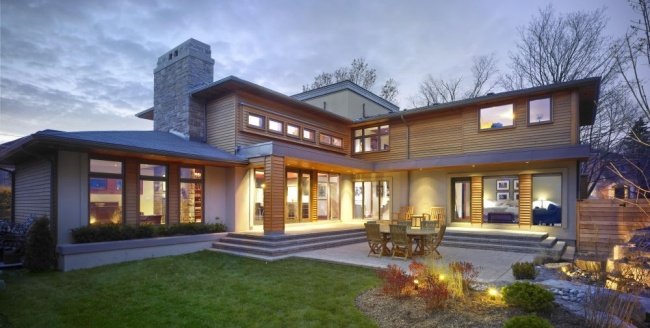 arquitetura de design de planejamento de construção de casas superior