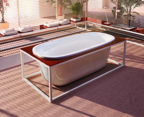 Idromassaggio ideias para banheiras modernas