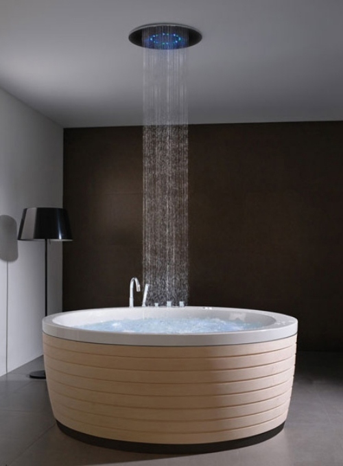 porcelanosa idéias de design de banheiras modernas