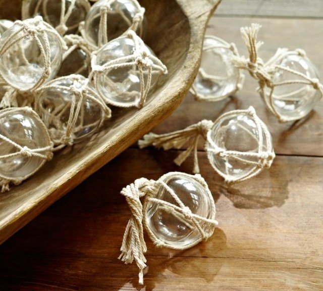 decoração-casa-acessórios-cerâmica-celeiro-bolas-embrulhada em corda