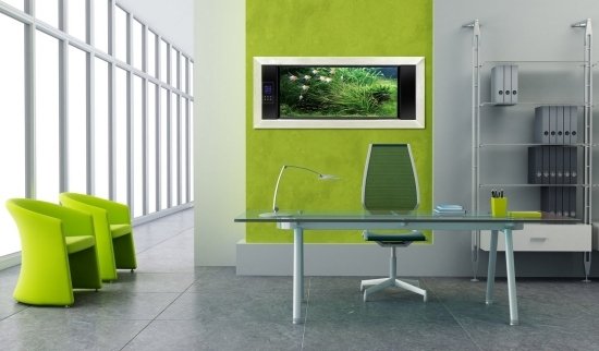 Cadeira de escritório ultramoderna de ideias vivas para casa, verde claro