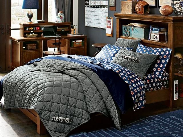 Idéias-clássico-quarto-adolescente-mobília-idéias-quarto-menino-americana