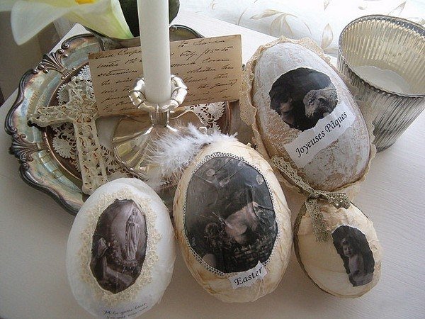 Motivos religiosos cristãos em ovo de Páscoa anexando ideias Modifique motivos religiosos em ovos de Páscoa