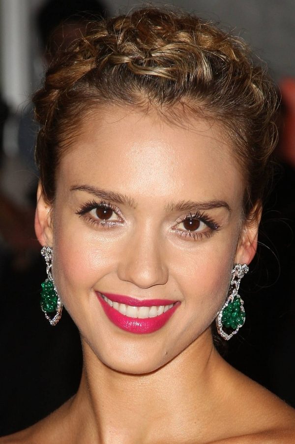 Penteados da tendência de Jessica Alba-headband-top-hairband-chic 2014