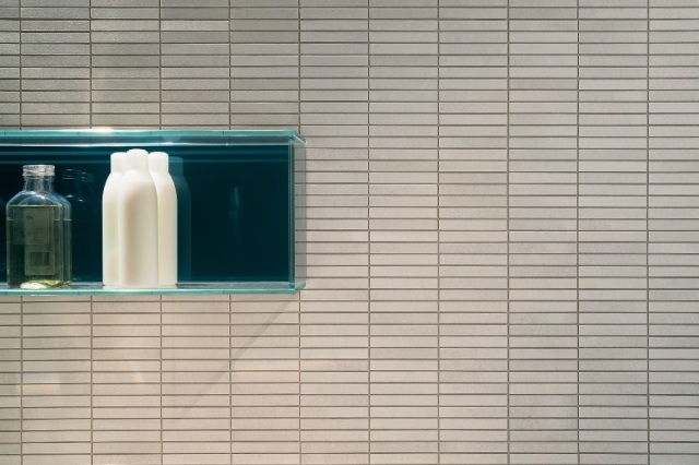 Nolita ideias banheiro design quartos pequenos azulejos de parede cinza claro