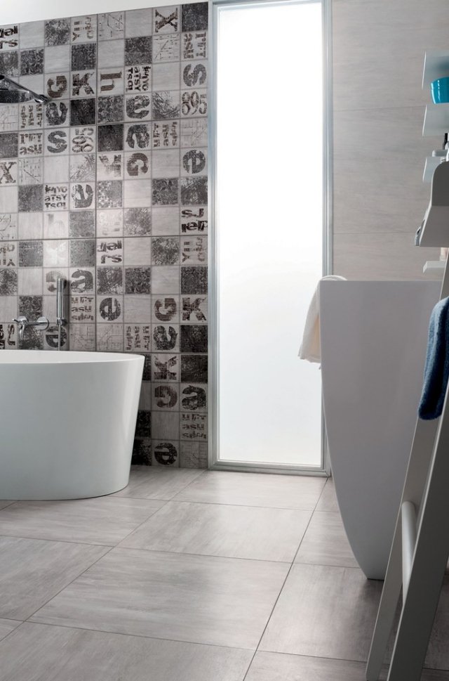 Oxy small bathroom design idea tile mirage