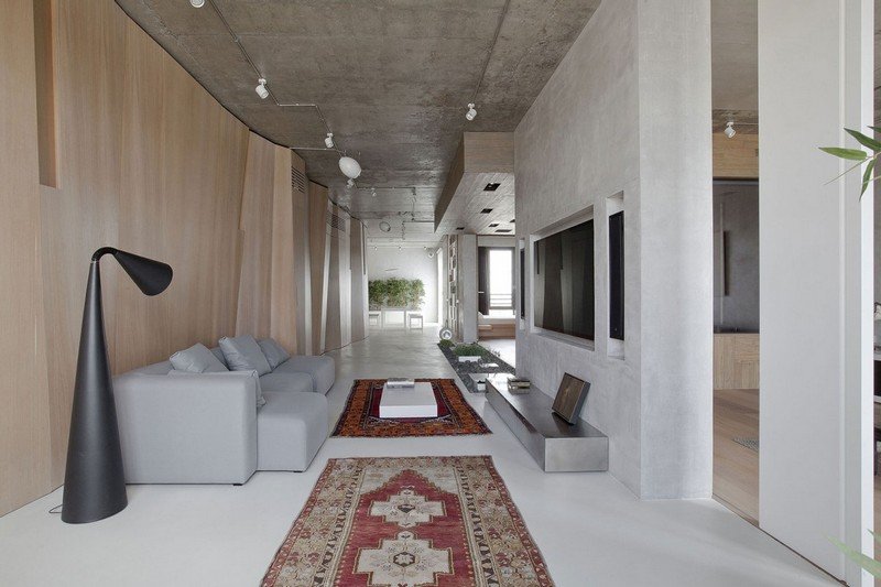 Candeeiro de chão Kilim de design de ideias de sala de estar