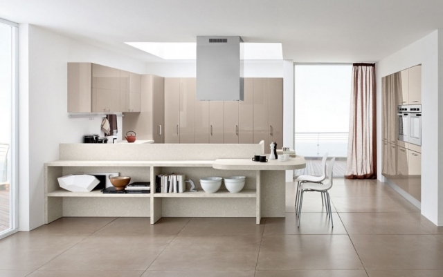 folheado a madeira sistema de armários de cozinha dispositivos clássicos de móveis de cozinha para instalação colombini-casa