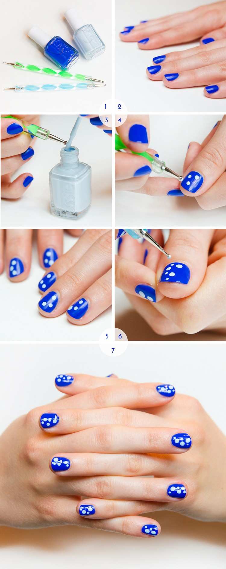 Nail-design-ideas-summer-faça-yourself-instruções-bolhas de ar