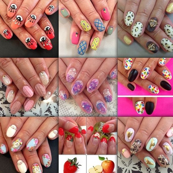 With-Dots-Fruit-Pattern-Nail-Design-Style