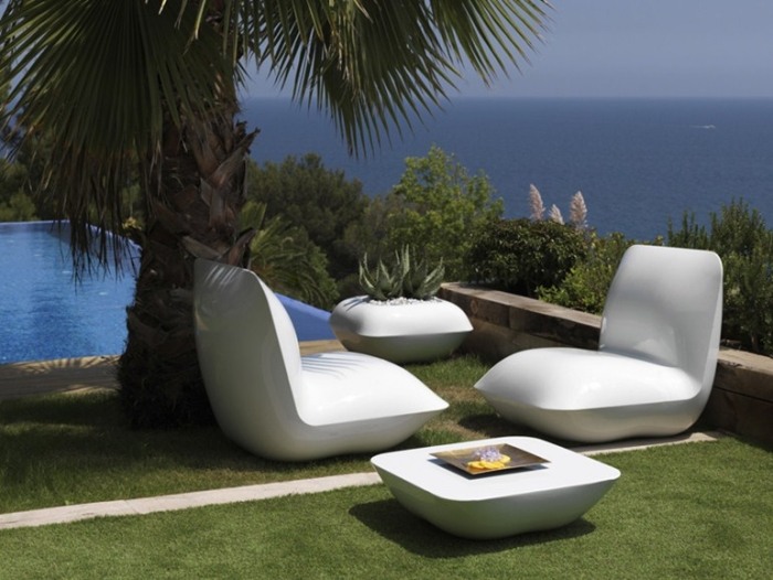 Jardim-lounge-móveis-poltrona-design-ALMOFADA-almofadas de chão-branco-VONDOM