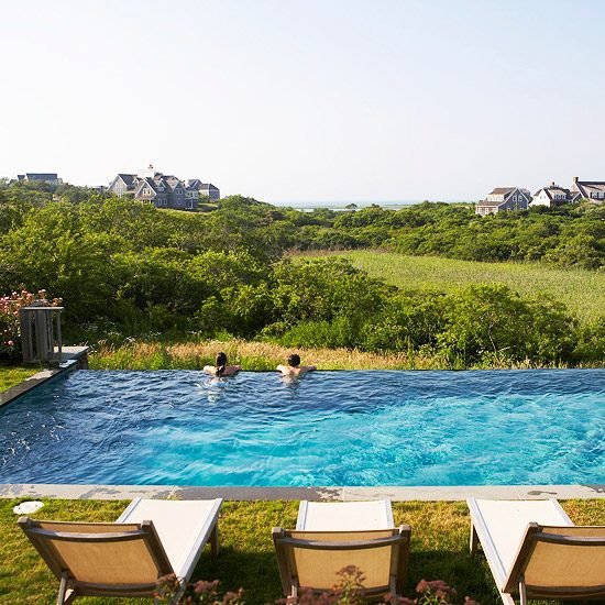 10 ideias para vista panorâmica da piscina do jardim