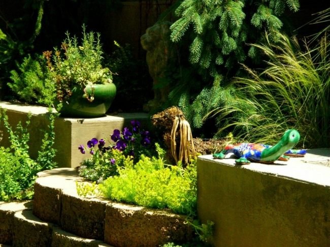 Design de figuras de jardim - ideias de quintal da frente