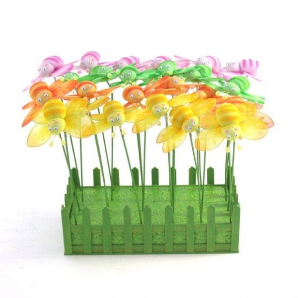 arranjo de decorações de primavera e decorações de páscoa