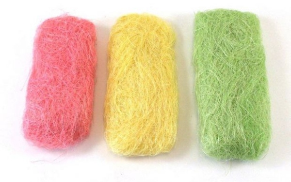 decorações coloridas - mexer com fios
