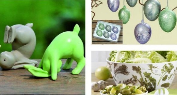 história de decoração de símbolos de ovos de coelhinho da páscoa