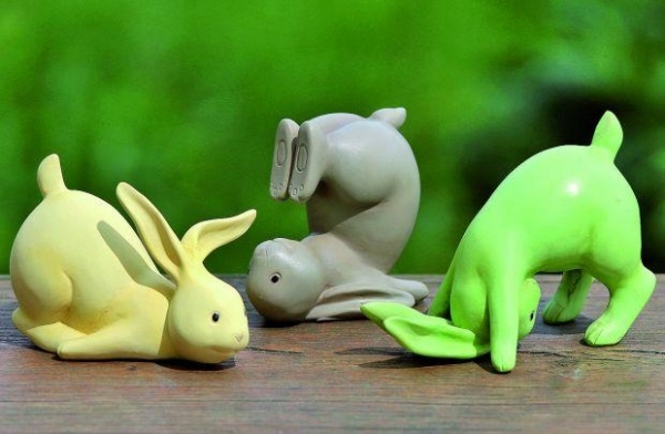 jogos de páscoa-idéias decoração-figuras de páscoa coelhos