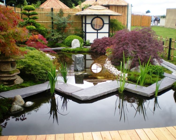 japanese-garden-create-water-source-shrubs-path-design-idea