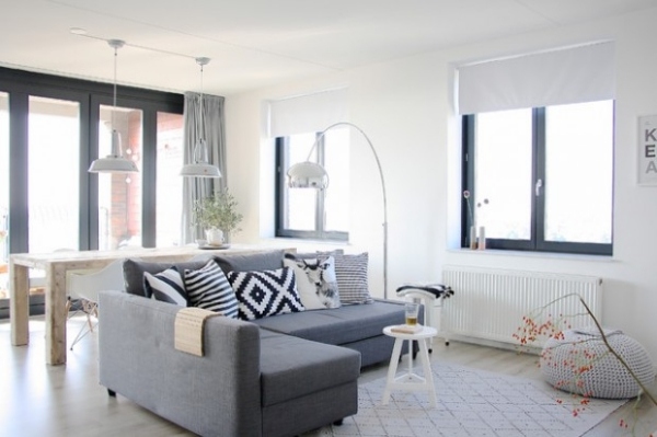 escandinávia-apartamento-design-sala-ideia-branco