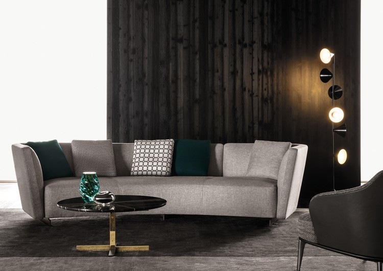 mobiliário-design-moderno-2015-sofá-estofado-arredondado-Seymour-Minotti