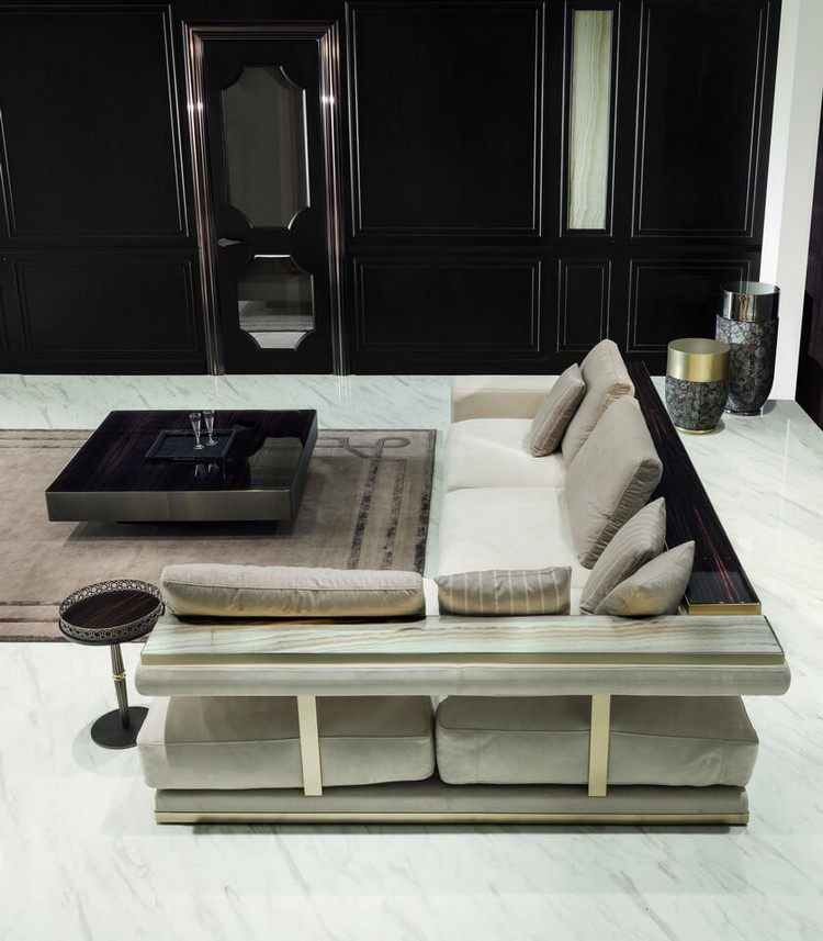 mobiliário-design-moderno-2015-sofá integrado-prateleiras-verso