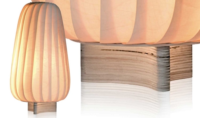 abajur-st906-Tom-Rossau-birch-veneer-lamphade-in-fold-optics-made hand-made