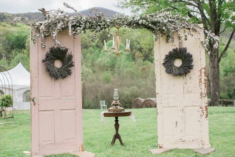 ideias de casamento para portas