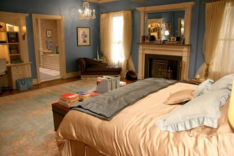 quarto inspiração série de tv blair waldorf gossip girl estabelecimento