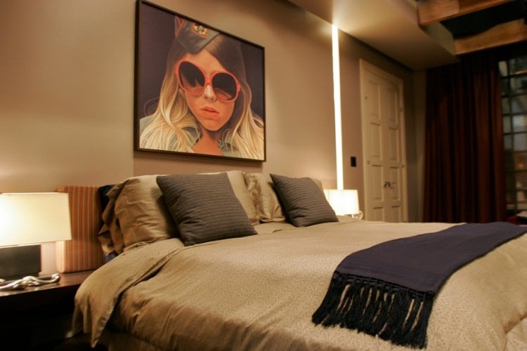 quarto inspiração série de tv gossip girl chuck bass room