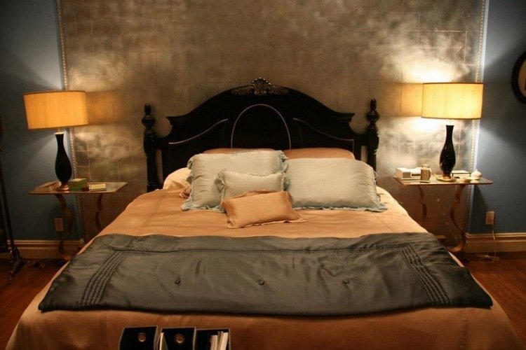 quarto inspiração blair waldorf gossip girl bed night glow