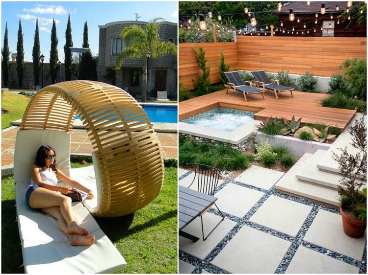 Ideias para o jardim moderno-lounge-móveis-hidromassagem