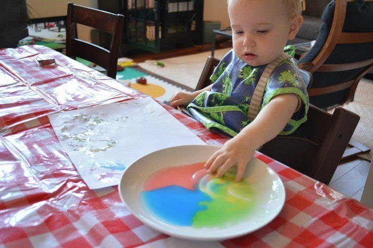 atividades internas atividades pinturas anuais com os dedos