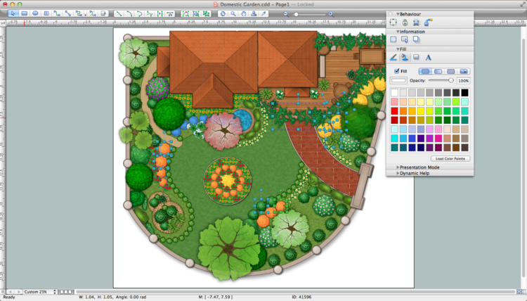 software de design paisagístico gratuito para planejador de jardins em 3D
