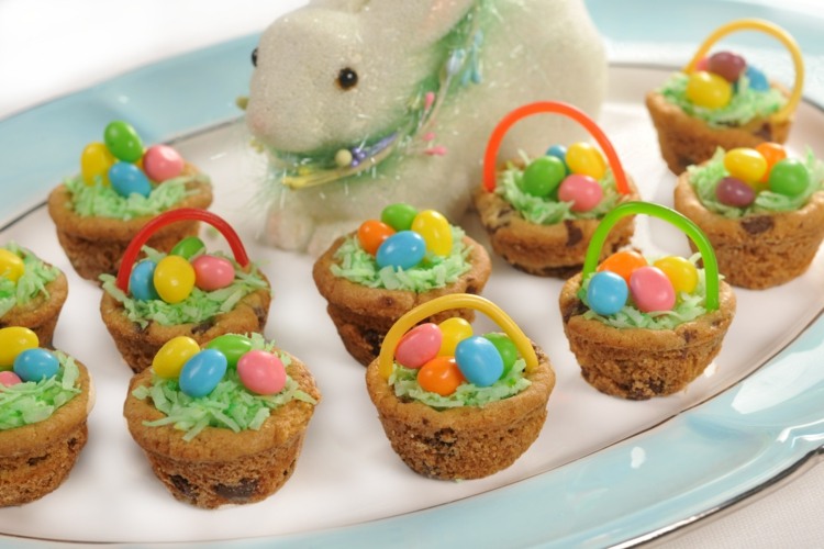Muffins de sobremesa para páscoa