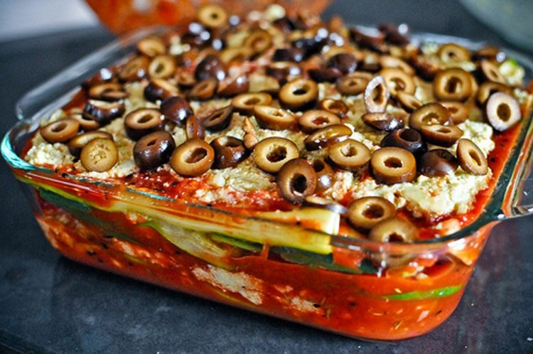 caçarola-vegetariana para o forno