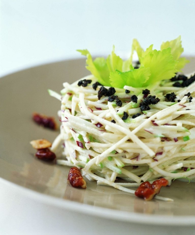receitas de salada waldorf salada noz ideia nutrição saudável