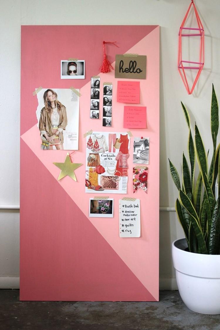 ideias legais de mexer room-girl-pink-mdf-plate-golden-accents