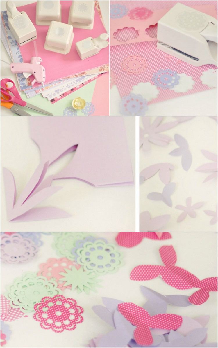 perfurador de motivos-decoração-decoração-papel-flores-cool-tinker-ideas