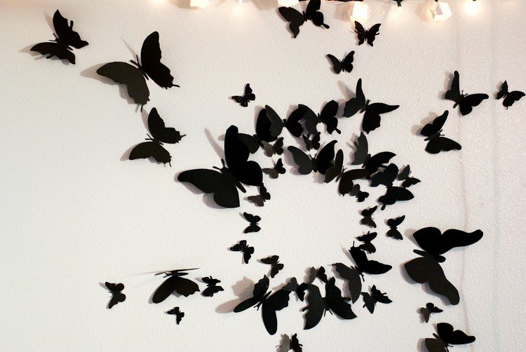 cool-tinker-ideas-room-decoration-butterflies-gossip-girl