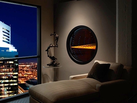 Lareiras design moderno ideias de vida Heatnglo Solaris