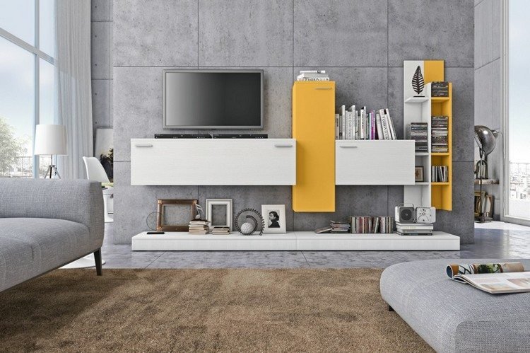 guarda-roupa-sala-branco-amarelo-linear-design