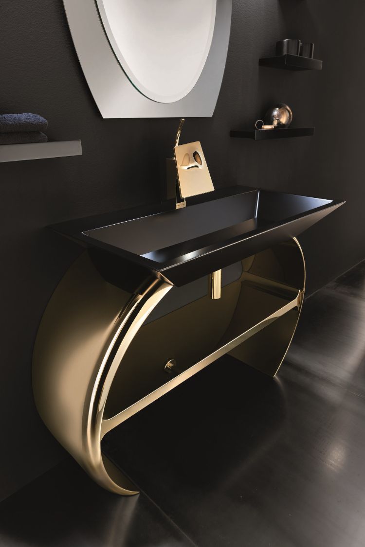 design-furniture-black-sink-wall-gold-under-shelf-fit-round-mirror