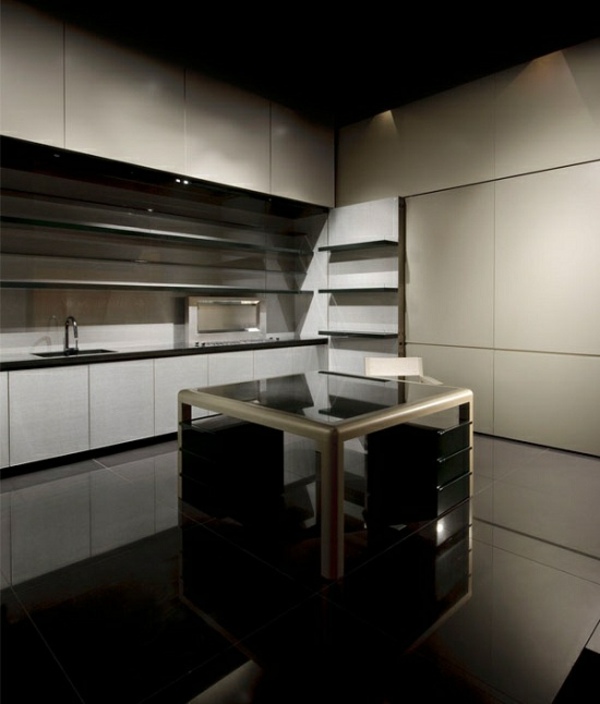 cozinha-moderna-minimalista-Armani-Casa
