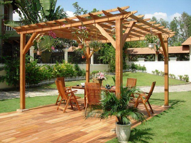 madeira-proteção solar-canto-jantar-jardim de ideias