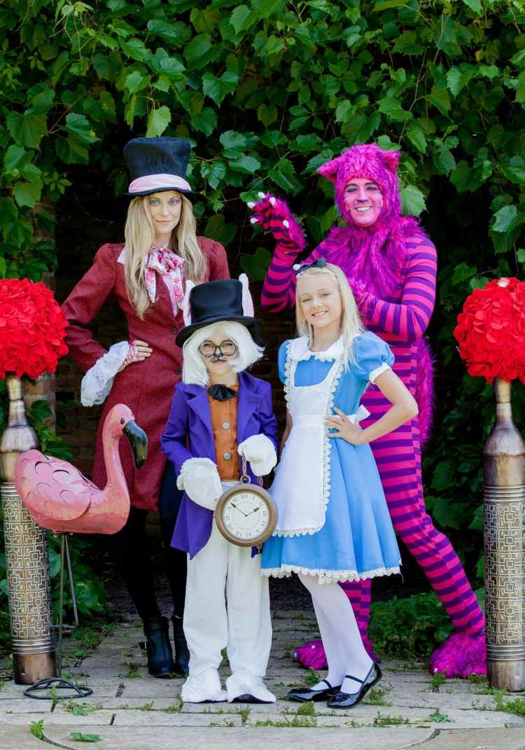 carnaval-fantasias-alice-wonderland-cheshire-cat-crazy-hatter-hare