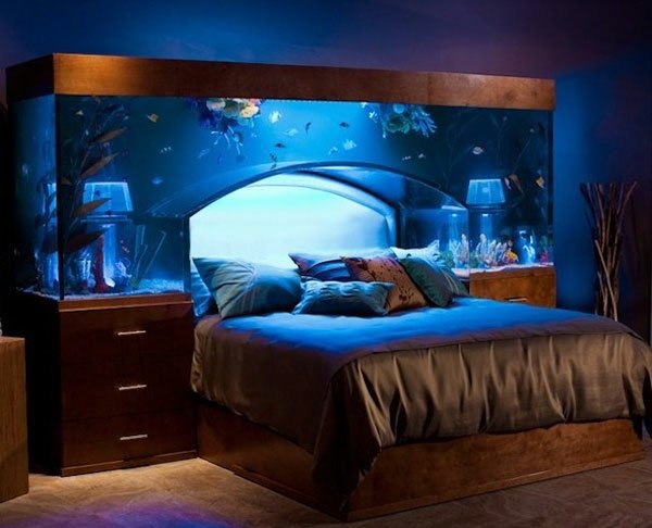 Aquarium-headboard-cool-interior-idea