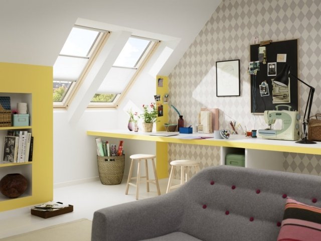 living-ideas-skylights-skylights-light-pattern-wallpaper-diamond-pattern-yellow-destaques